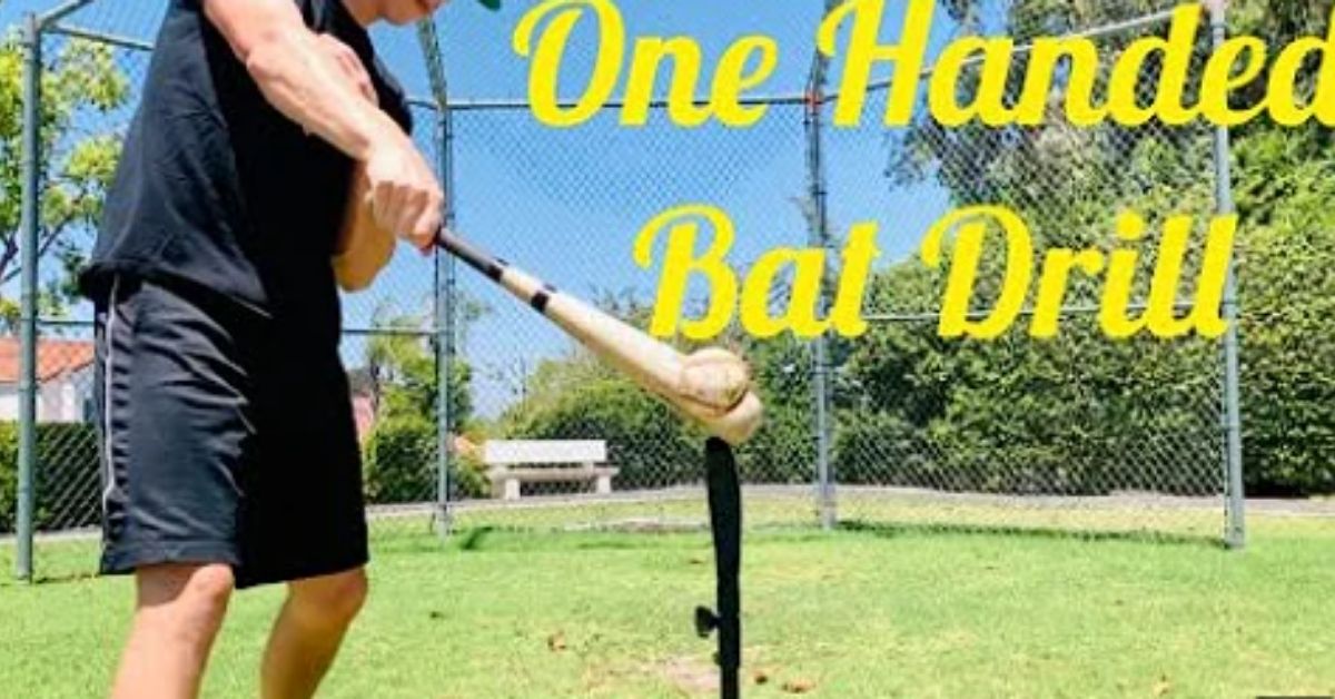 one hand bat drills